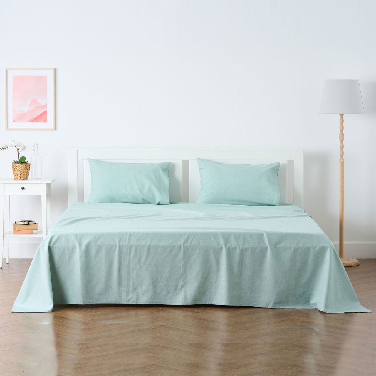 FLAT SHEET [BEDSPREAD]