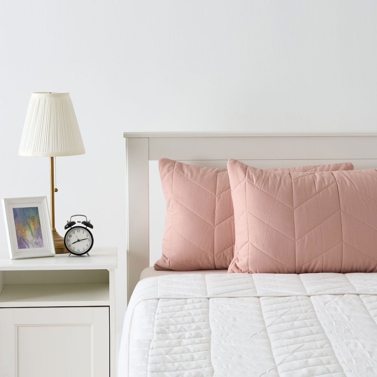 PILLOW COVER  -  QUILTED